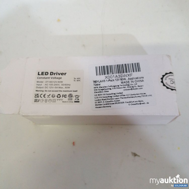 Artikel Nr. 757863: REYLAX LED Driver 12V/60W