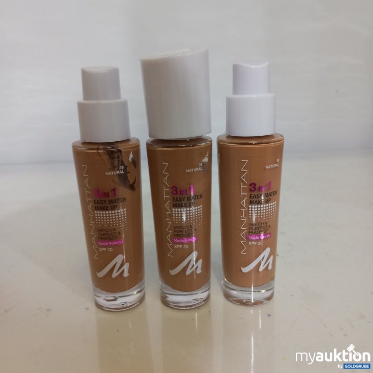 Artikel Nr. 772863: Manhatten Make up 39 Natural 3x30ml