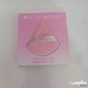 Auktion Brush Works Triangular Powder Puff