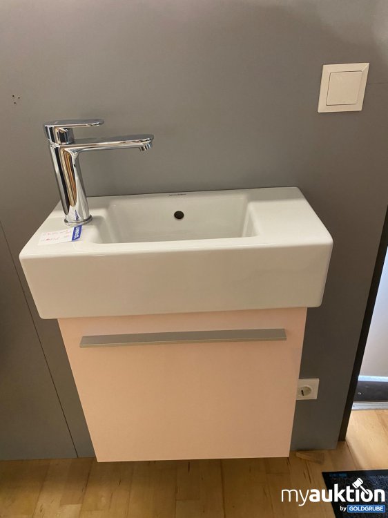 Artikel Nr. 388865: Duravit Handwaschbecken 50x25 inkl. Unterbau & Armatur 