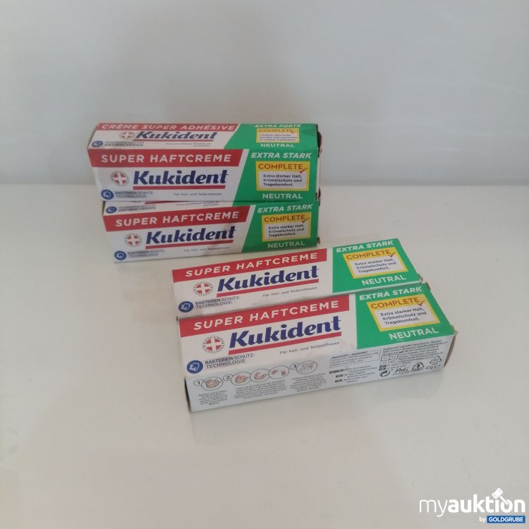 Artikel Nr. 745865: Kukident Haftcreme 4x47g