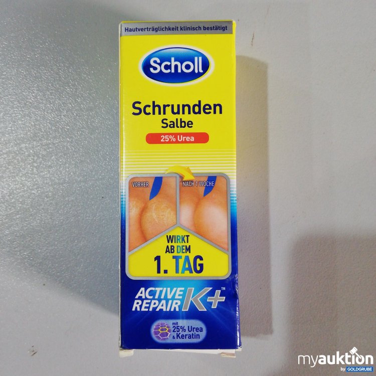 Artikel Nr. 750865: Scholl Schrunden Salbe 25% Urea