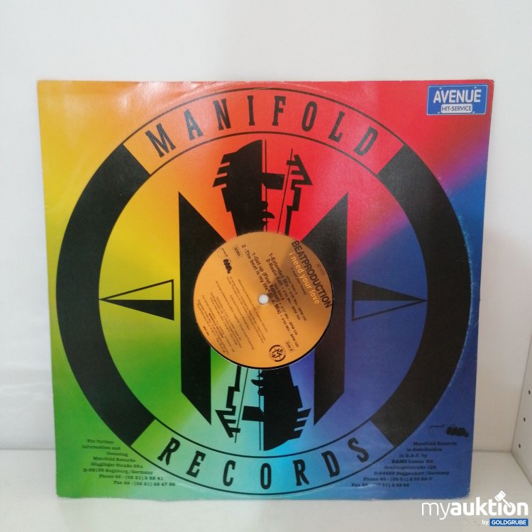 Artikel Nr. 743866: Manifold Records Vinyl-Album