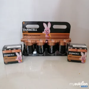 Auktion Duracell diverse Batterien 