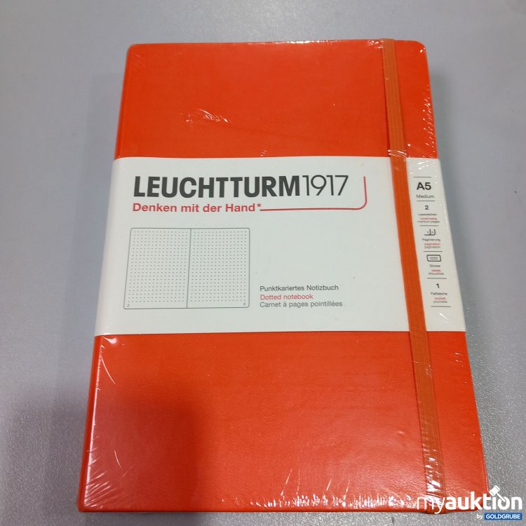 Artikel Nr. 384867: Leuchtturm 1917 Punktkariertes Notizbuch A5