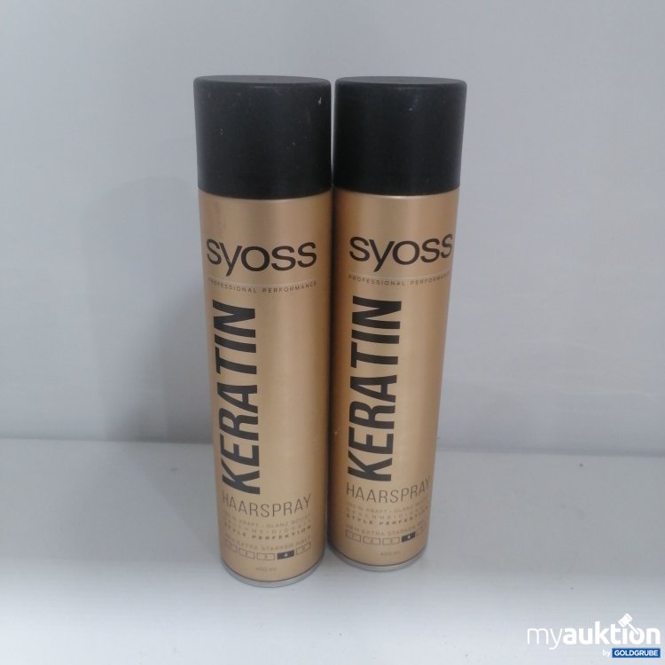 Artikel Nr. 768867: Syoss Keratin Haarspray 2x400ml 