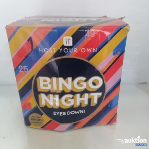 Auktion Bingo Night Spiel 