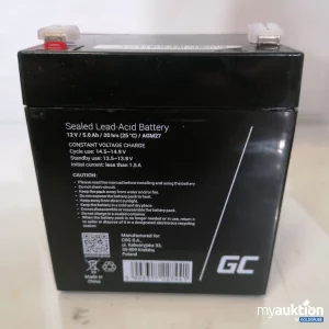 Artikel Nr. 757867: GC Sealed Lead-Acid Battery 12V 5.0Ah 