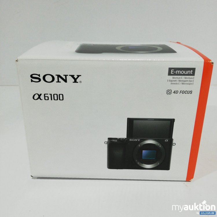 Artikel Nr. 378868: Sony 6100 ILCE Kamera 