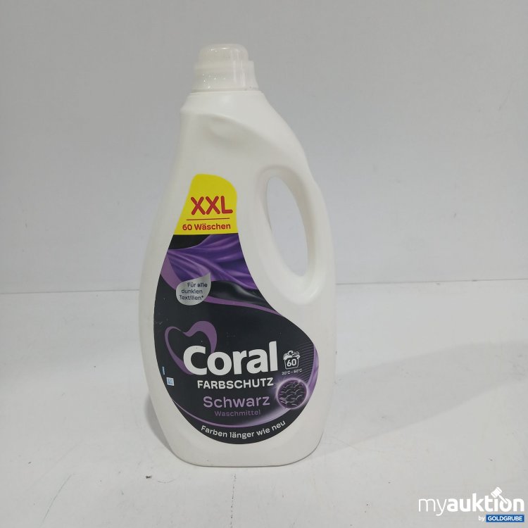 Artikel Nr. 793868: Coral Farbschutz schwarz Waschmittel 3L