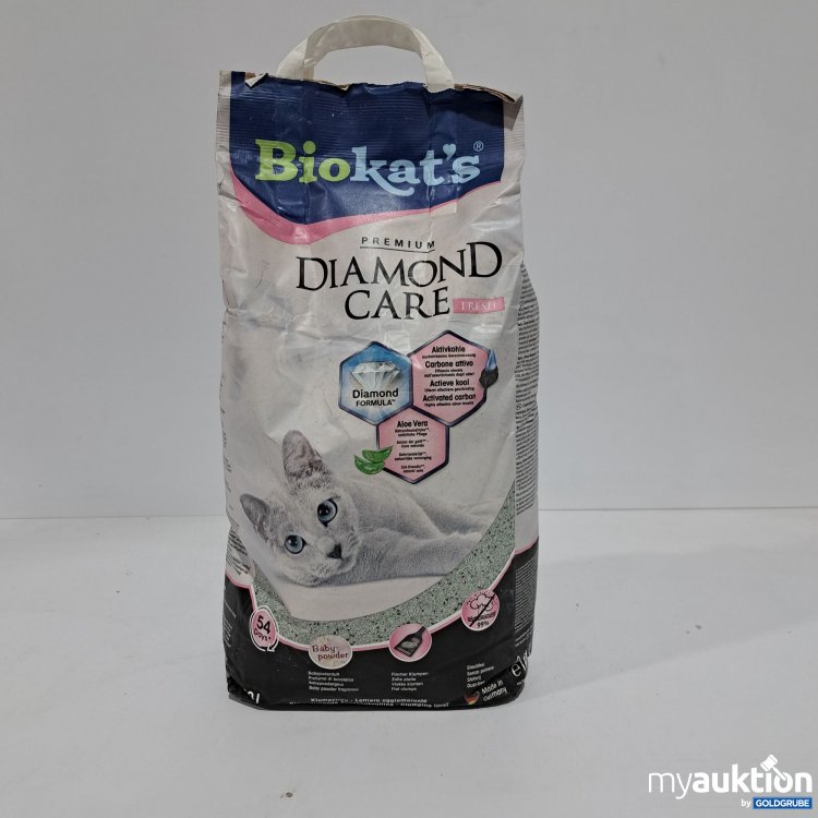 Artikel Nr. 796869: Bio Kats Premium Diamond care fresh Katzenstreu 10L