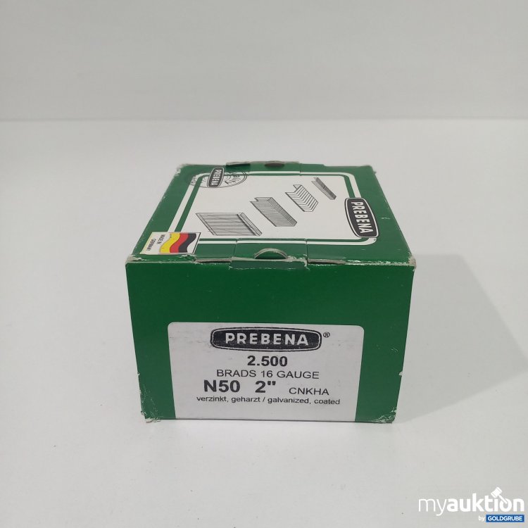 Artikel Nr. 515870: Prebena Brads 16 Gauge No.50 2 