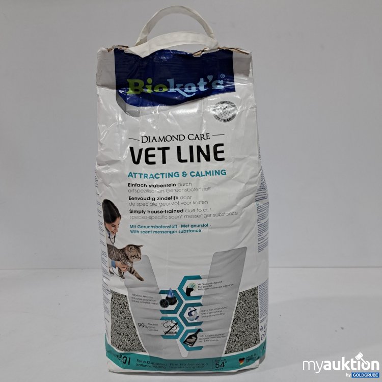 Artikel Nr. 796870: Bio Kats Diamond care vet line Katzenstreu 10L