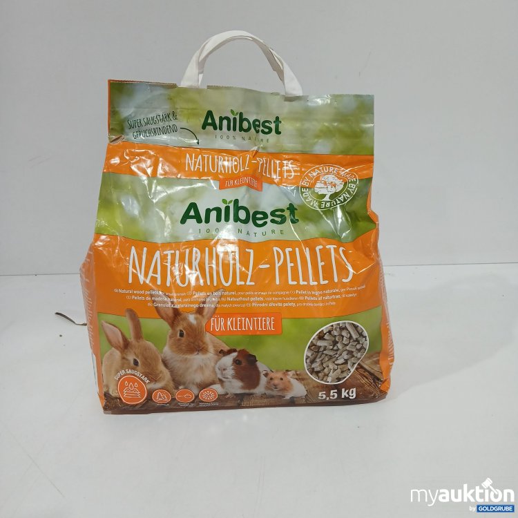 Artikel Nr. 801870: Anibest Naturholz Pellets für Kleintiere 5,5kg 