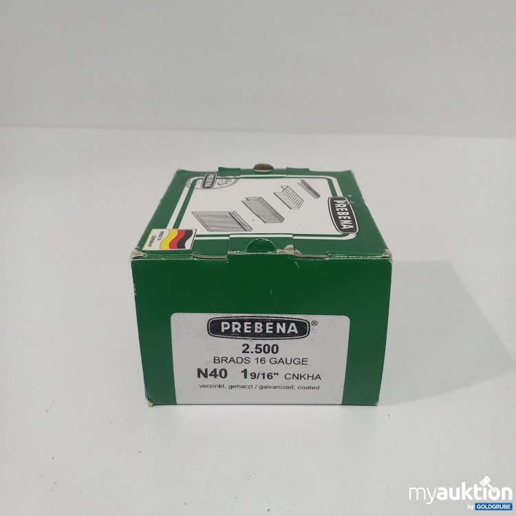 Artikel Nr. 515871: Prebena Brads 16 Gauge No.40 1 9/16