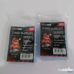 Auktion Ultra Pro Card Sleeves 100stk