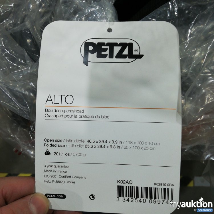 Artikel Nr. 791872: Petzl Alto Bouldering Crashpad