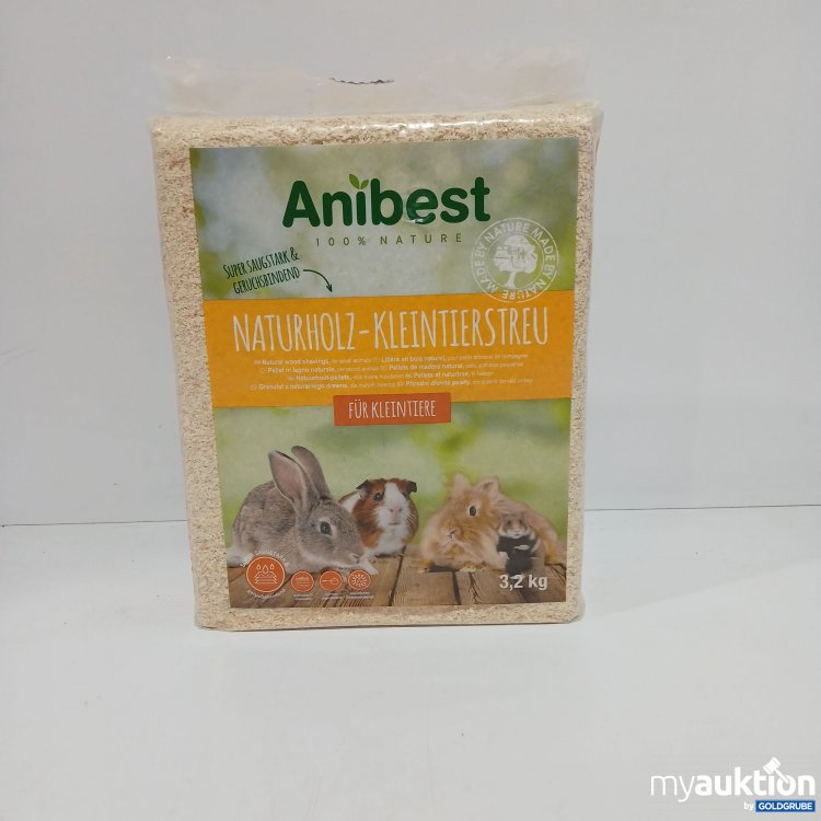 Artikel Nr. 801872: Anibest Naturholz Kleintierstreu 3,2kg 