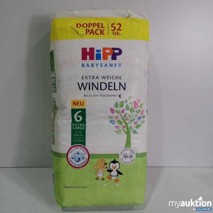 Artikel Nr. 783874: Hipp Windeln 52stk 13+kg 