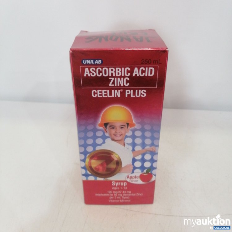 Artikel Nr. 431875: Ascorbic Acid Zinc Ceelin Plus Syrup 250ml 