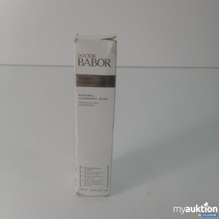 Artikel Nr. 782878: Doctor Babor Clean Overnight Mask 75ml 