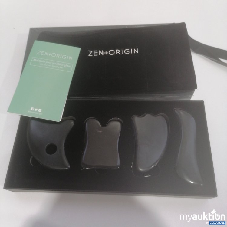 Artikel Nr. 777879: Zen+Origin Bian Stone Gua Sha Set