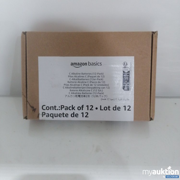 Artikel Nr. 768880: Amazonbasics C Batteries 12 Stück 