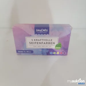 Auktion Easy Crafts 5 kraftvolle Seifenfarben 5x10ml