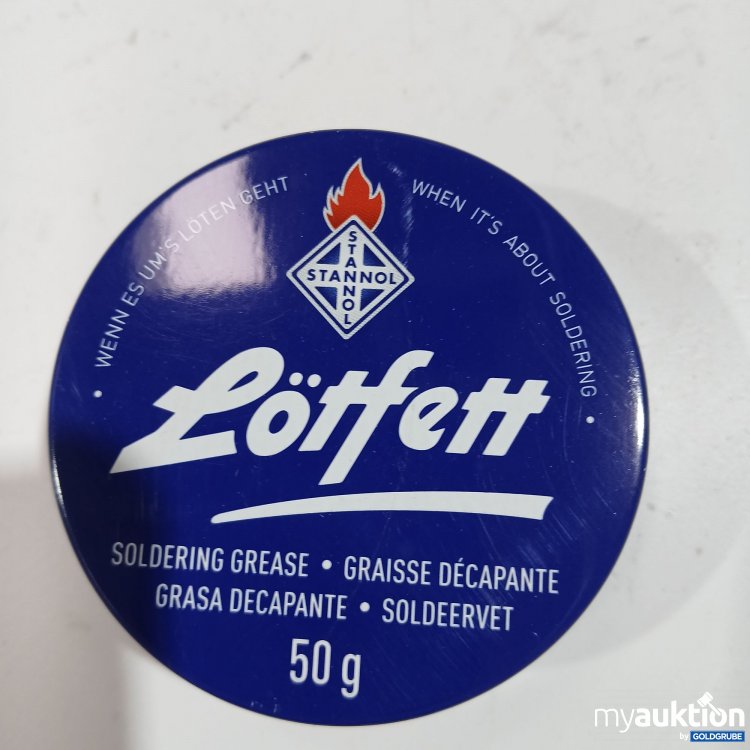 Artikel Nr. 394882: Lötfett  50 g säurefrei