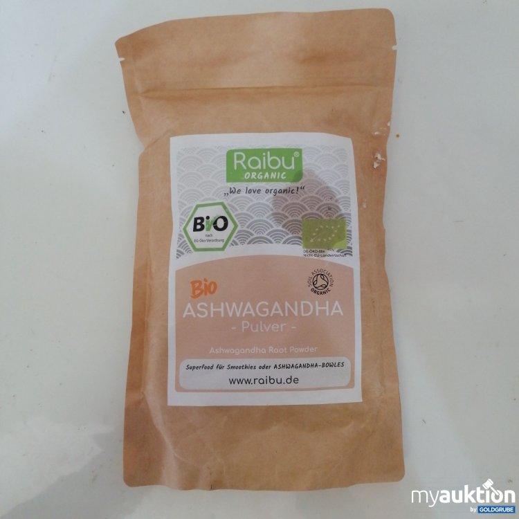 Artikel Nr. 749882: Raibu Organic Ashwagandha Pulver 250g