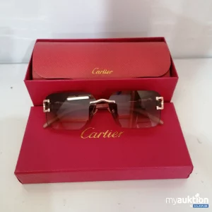 Auktion Cartier Designer-Sonnenbrille mit Etui