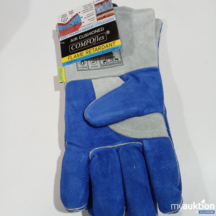 Artikel Nr. 394883: WELDAS Schweißerhandschuhe blau XL