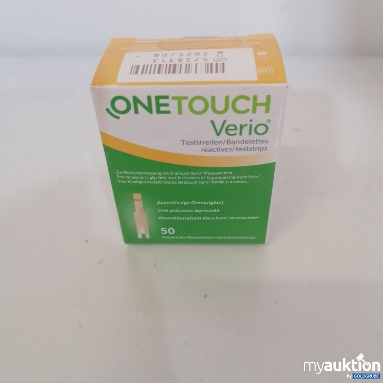 Artikel Nr. 747883: Onetouch Verio Teststreifen 