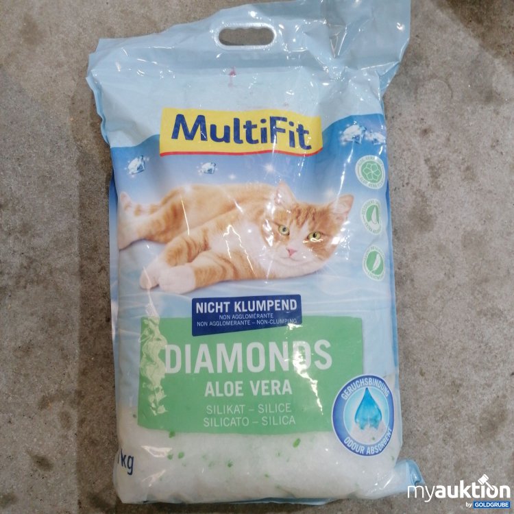 Artikel Nr. 770884: Multifit Diamonds Aloe Vera Katzenstreu 7kg