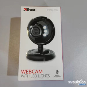 Auktion Trust Webcam with LED Lights 