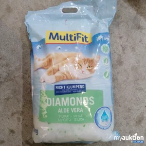 Auktion Multifit Diamonds Aloe Vera Katzenstreu 7kg