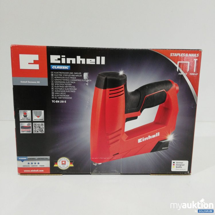 Artikel Nr. 378885: Einhell Elektrotacker TC EN 20E