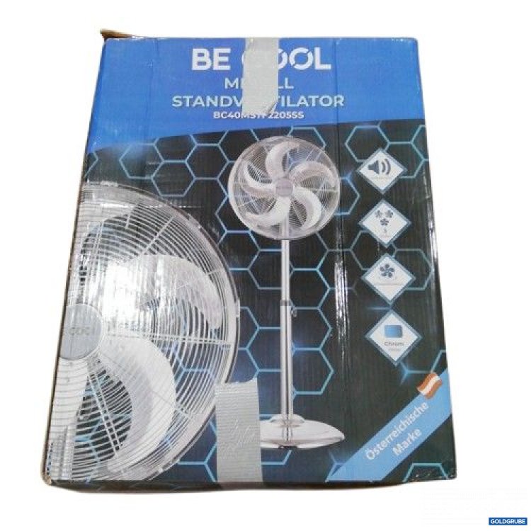 Artikel Nr. 380885: BeCool Metall Standventilator BC40MSTF2205SS