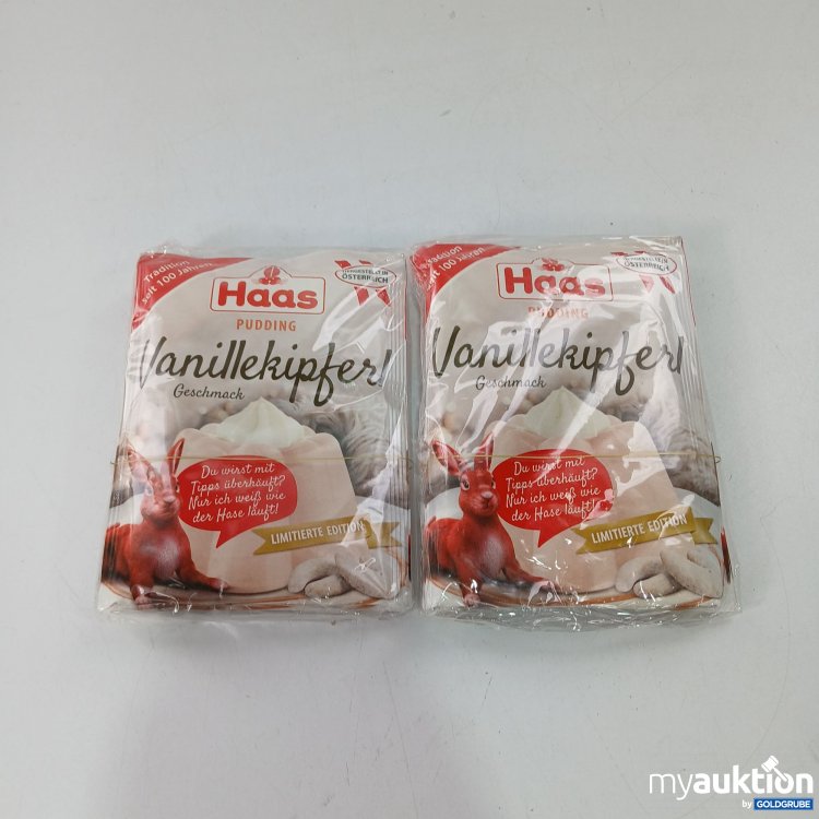 Artikel Nr. 800885: Haas Pudding Vanillekipferl 6 Stück x37g