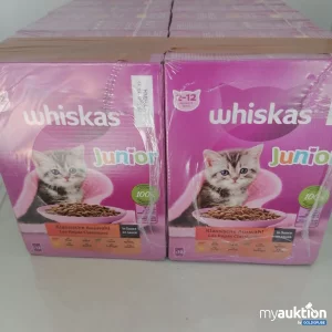 Auktion Whiskas Junior Katzenfutter 8x12 