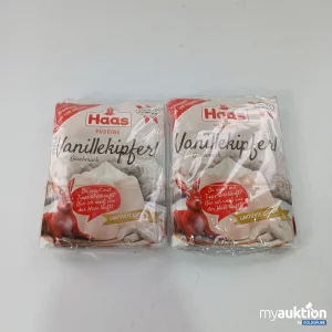 Auktion Haas Pudding Vanillekipferl 6 Stück x37g