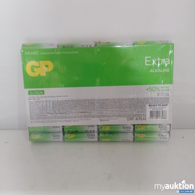 Artikel Nr. 768886: GP Extra Alkaline AA 40Stk. 