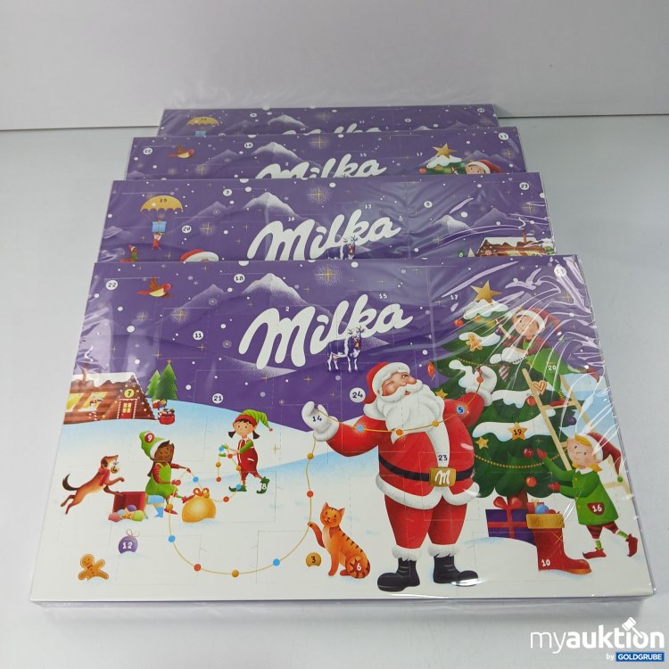 Artikel Nr. 800887: Milka Adventskalender 4x200g 