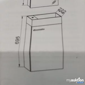 Auktion VCM Unterschrank Slito  40cm 913973