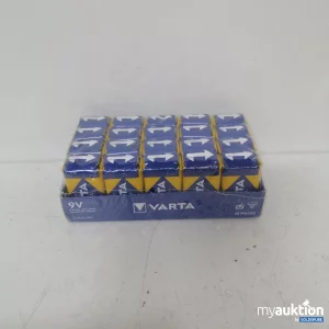Auktion Varta 9V Batterie 