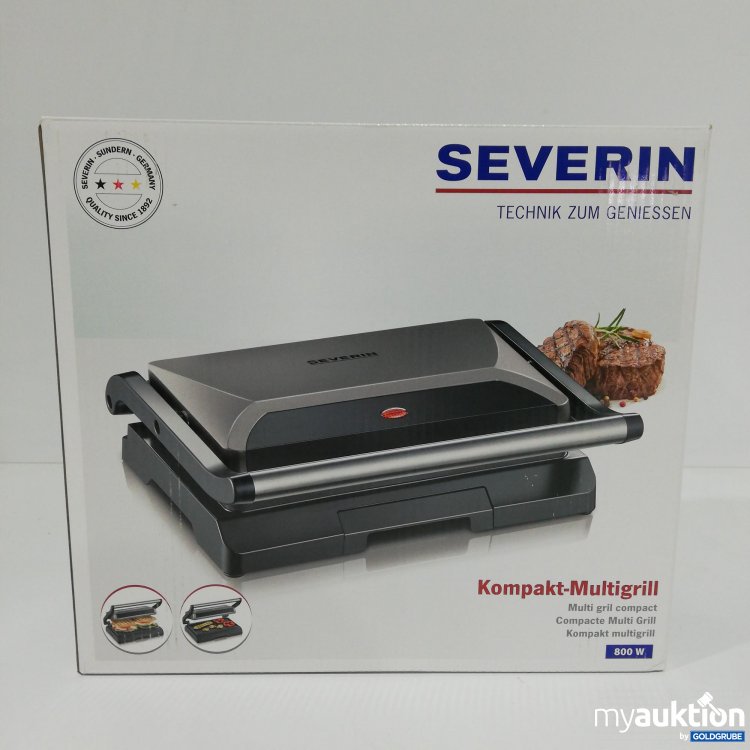 Artikel Nr. 378889: Severin Kompakt Multi Grill 800W