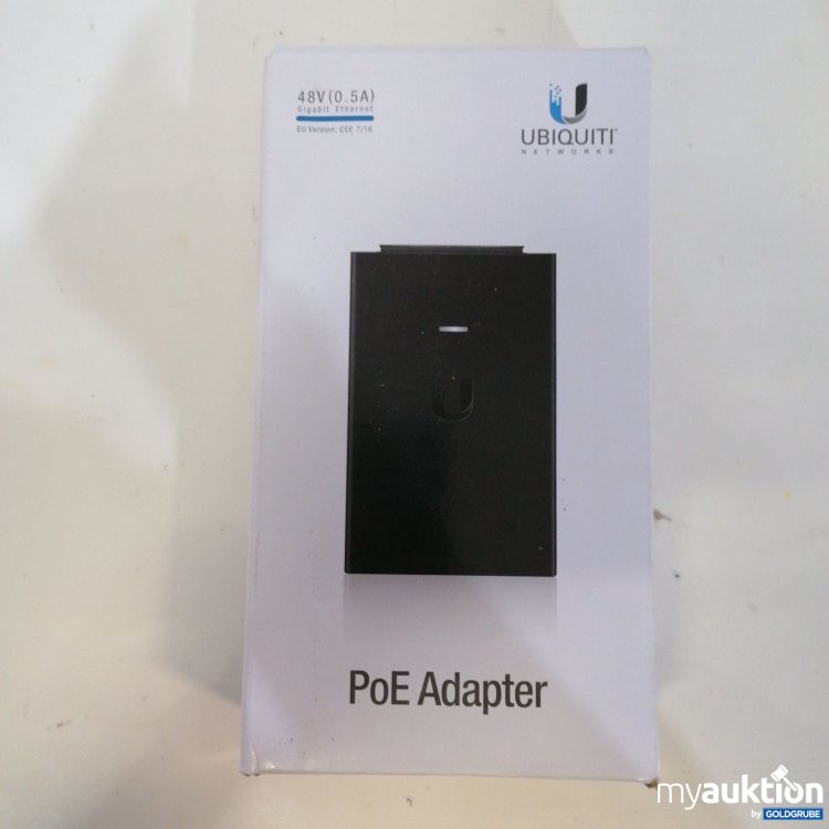 Artikel Nr. 757889: Ubuquiti PoE Adapter 48V 