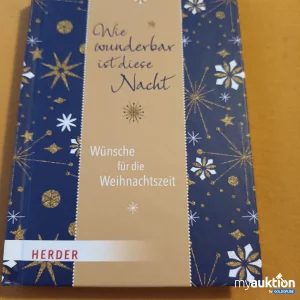 Auktion Wie wunderbar ist diese Nacht 