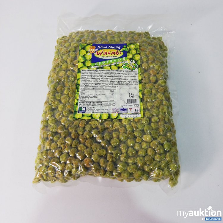 Artikel Nr. 789892: Khao Shong Wasabi Coated Green Peas 1kg