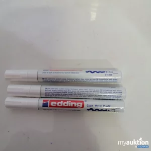 Auktion Edding Stift weiß 